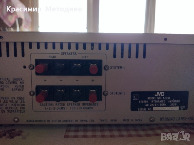 JVC ax30, снимка 6 - Ресийвъри, усилватели, смесителни пултове - 51734943