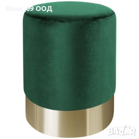 Табуретка от кадифе в 4 цвята, снимка 3 - Столове - 41121872