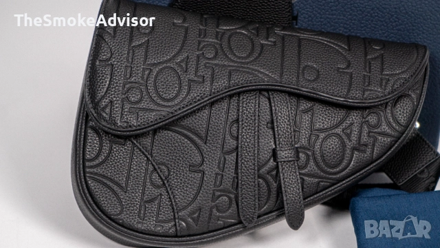 Чанта Dior Gravity от кожа и черен гранулиран телешки набук, снимка 5 - Чанти - 52299168