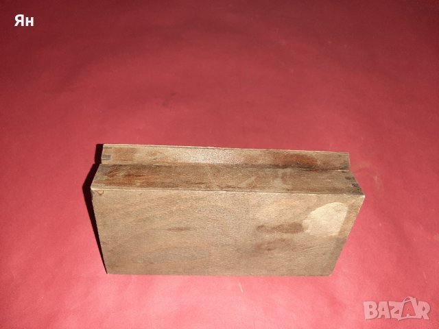 Красива Стара Дървена Кутийка , снимка 4 - Други ценни предмети - 41480204