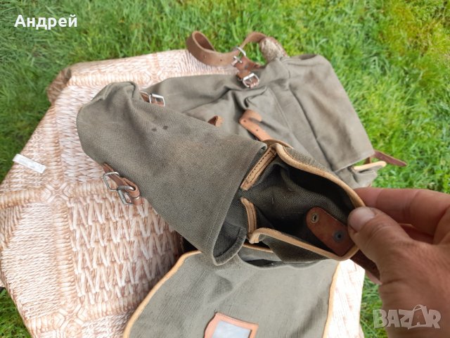 Стара брезентова раница #20, снимка 6 - Други ценни предмети - 40679303