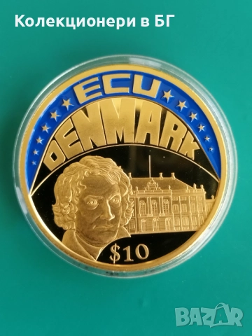 ГОЛЯМА ‼ПОЗЛАТЕНА‼ ВЪЗПОМЕНАТЕЛНА МОНЕТА - ЛИБЕРИЯ, снимка 2 - Нумизматика и бонистика - 52803038