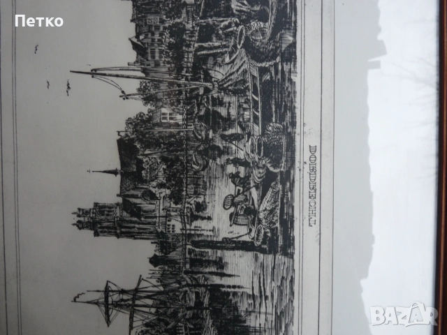 Стара картина  48 / 40 см, снимка 11 - Антикварни и старинни предмети - 53635207