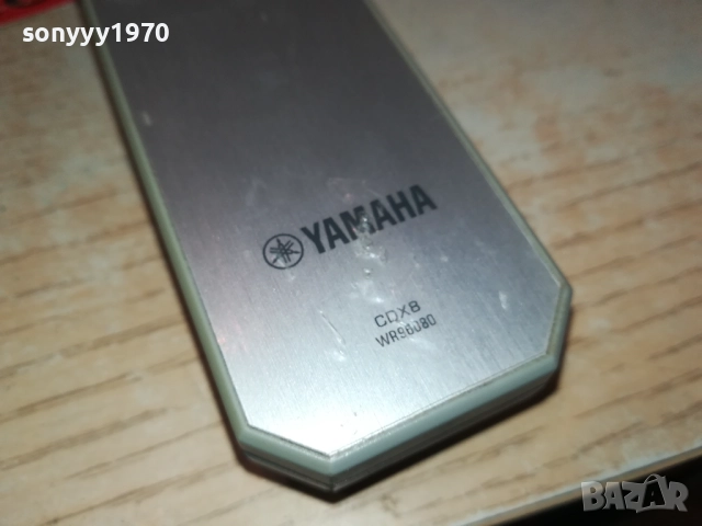 заявено-YAMAHA CDX8 WR96080 CD/USB REMOTE CONTROL-ВНОС SWISS 2110251542, снимка 3 - Ресийвъри, усилватели, смесителни пултове - 52132204