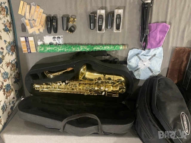 Stagg (Белгия) WS-AS-215 Eb Alto Sax w/ Case алто саксофон