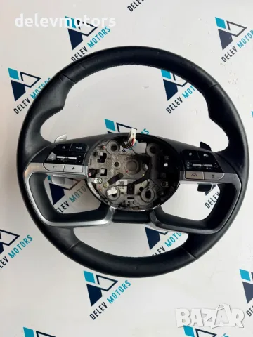 56170-n9000 волан кожен мултифункционален волан с пера от Hyundai Tucson 1.6 T-GDi Hybrid