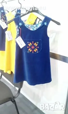 Сукманче от кадифе с шевици, снимка 2 - Детски рокли и поли - 50317591