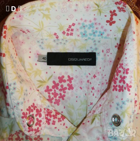 DSQUARED 2 оригинална риза  С, снимка 6 - Ризи - 44462196