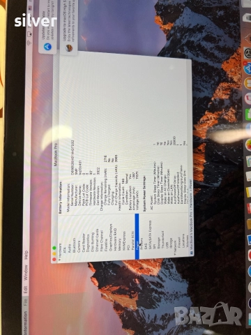 Apple Macbook Pro 13" 2016 Ram 8Gb 256 ssd, снимка 3 - Лаптопи за работа - 51483753