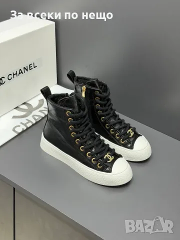 Chanel Кецове👟Дамски Маратонки👟Дамски Спортни Обувки Шанел - Различни Цветове Код SK2079