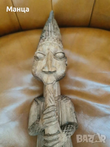 Африканска фигура Йоруба от Нигерия, снимка 2 - Антикварни и старинни предмети - 52175760