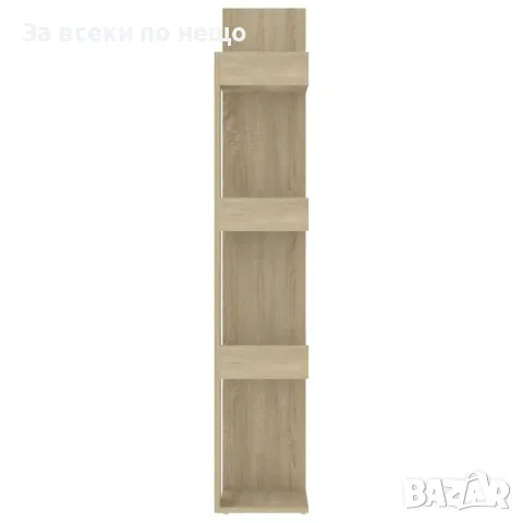 Шкаф библиотека, дъб сонома, 86x25,5x140 см, ПДЧ Код P119, снимка 3 - Шкафове - 49332566
