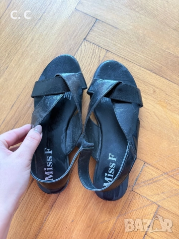 Дамски сандали 37 номер, снимка 6 - Сандали - 52406043