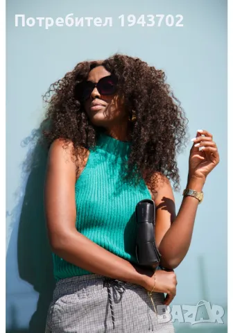 Плетен дамски потник в зелен цвят MP32822, снимка 3 - Потници - 48132226