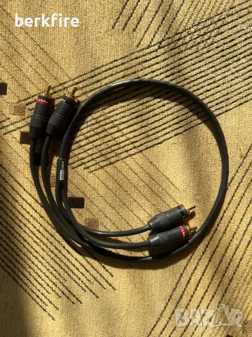 Кабел RCA-RCA Eagle switch Double Symmetrical Germany, снимка 2 - Други - 56149561