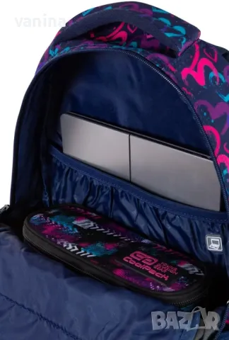 Ученическа раница "Сърца" за момиче, снимка 9 - Раници - 49282576