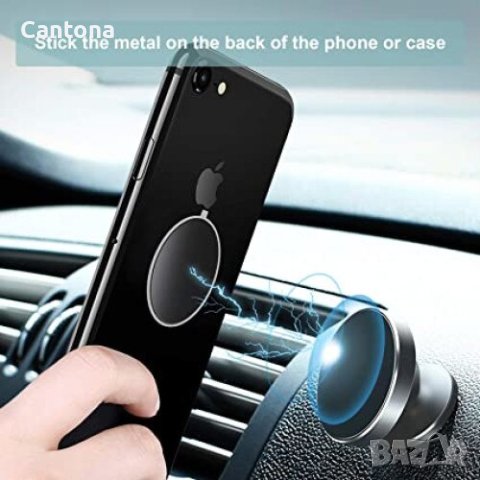 Магнитна поставка за смартфони KLGO Z6, 360 градуса, снимка 2 - Аксесоари и консумативи - 42282958