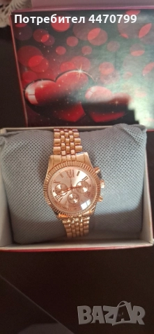 Луксозен Дамски Часовник в Цвят Розово Злато – Елегантен часовник Хронограф Дизайн