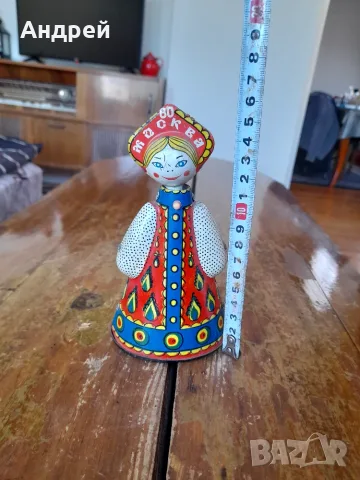 Стара Руска механична кукла, снимка 6 - Колекции - 55992501
