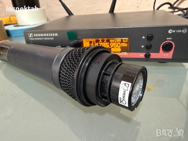 Sennheiser ew 100-945 G3-1G8 1785-1800MHz, снимка 6 - Микрофони - 53719885