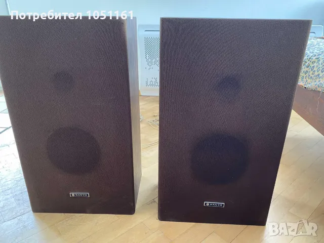 Ретро тонколони Санио SANYO, снимка 6 - Тонколони - 50166748