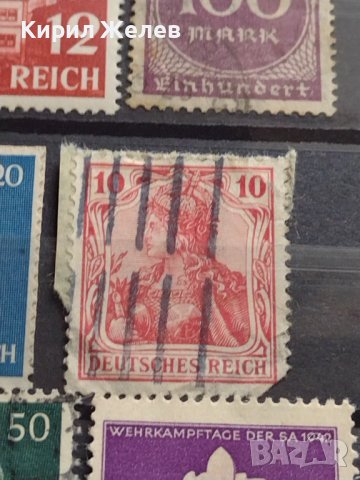 ДОЙЧЕ РАЙХ ПОЩЕНСКИ МАРКИ СХВАСТИКА АДОЛФ ХИТЛЕР СТАРИ РЕДКИ ЗА КОЛЕКЦИЯ 37260, снимка 7 - Филателия - 40422354