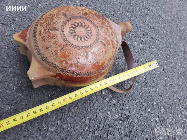 Бъклица бъкел с набивки , снимка 4 - Антикварни и старинни предмети - 52805813