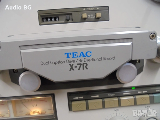 магнетофон Teac X-7R   reverse reel to reel tape deck, снимка 7 - Декове - 53752374