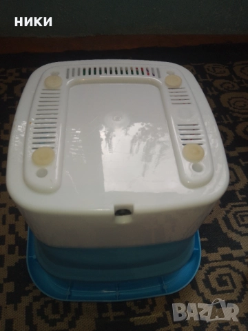 Мини преносима сгъваема пералня, Daladen, ABS, 4.5 л, Бяло/Синьо, снимка 2 - Къмпинг мебели - 51741359