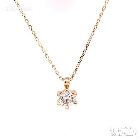 Златно колие 2,21гр. 40,0см. 14кр. проба:585 модел:36326-3, снимка 2 - Колиета, медальони, синджири - 53198533