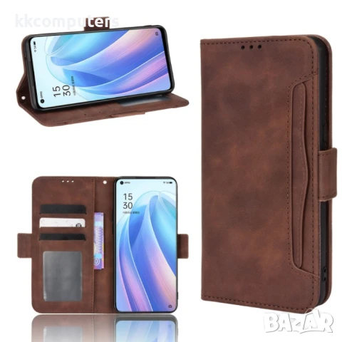 OPPO Reno7 5G / Find X5 Lite Wallet Калъф и Протектор, снимка 4 - Калъфи, кейсове - 51340916