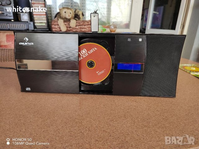  Auna V-20 Multimedia Bluetooth,DAB+Tuner , CD, USB, AUX,MP3 , снимка 2 - Аудиосистеми - 35865025