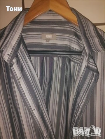 Нова Мъжка Риза с Яка и Дълъг Ръкав XL , снимка 7 - Ризи - 53728899