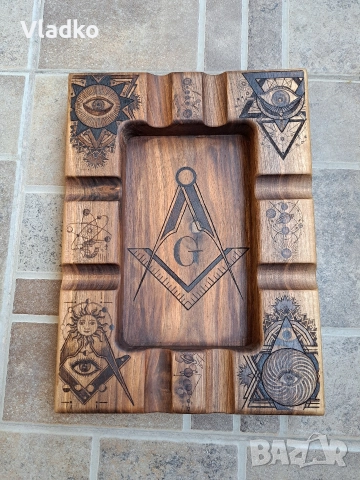 Пепелник за пури , снимка 3 - Декорация за дома - 52998143