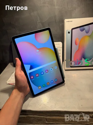 КАТО НОВ Samsung Galaxy Tab S6 Lite Cellular + Keyboard + S Pen + калъф, снимка 10 - Таблети - 56238385