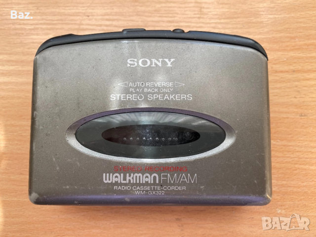 SONY  WALKMAN  WM-GX322   FM  /AM  stereo recording, снимка 4 - Аудиосистеми - 53665608