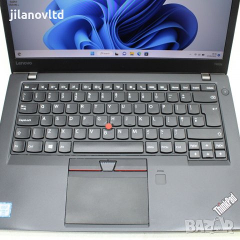 Лаптоп Lenovo T460s I5-6300U 8GB 256GB SSD 14.0 FHD ТЪЧСКРИЙН, снимка 2 - Лаптопи за работа - 38738764