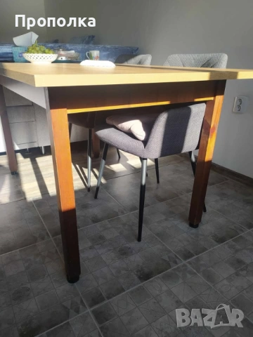 Трапезна маса 160/90 Н76см., снимка 2 - Маси - 53450883