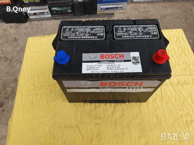 Акумулатот с ГАРАНЦИЯ BOSCH 75ah , Японски стандарт , снимка 2 - Части - 35875432