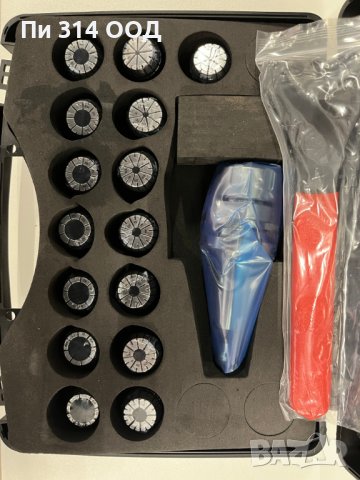 Комплект цангодържач  за CNC рутер, съдържащ цангодържач NBT30 ER25-60 + цанги ER25