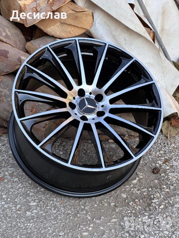 AMG Джанти за Мерцедес Mercedes 19 “ цола 5х112 чисто нови Спорт Пакет C E Class, снимка 3 - Гуми и джанти - 52973939