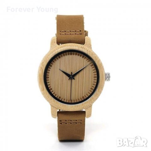 Класически дамски дървен часовник, снимка 3 - Дамски - 39053009