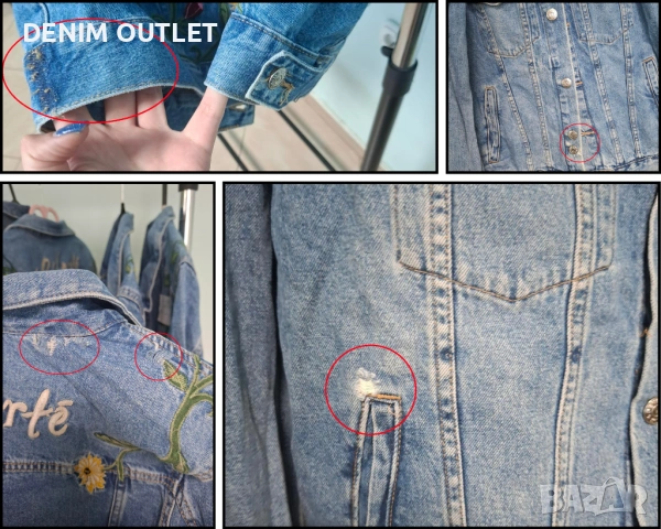 Дънкови якета на едро | Топ цени, снимка 2 - Якета - 53707019