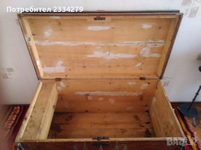 Стари ракли-сандъци за чеиз,различни големини 3 броя., снимка 6 - Антикварни и старинни предмети - 36164241