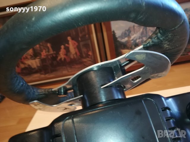 LOGITECH-ПЕДАЛИ И ВОЛАН 1102220933, снимка 7 - Аксесоари - 35749152