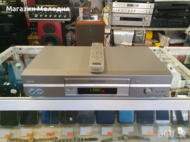 Видео SONY SLV-SE640N с дистанционно, неразличимо от ново. Hi-Fi Stereo / Video Cassette recorder, снимка 3 - Плейъри, домашно кино, прожектори - 38944162