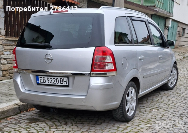Опел Зафира 1.8 газ/бензин 6+1 места 2008 г, снимка 2 - Автомобили и джипове - 53017957