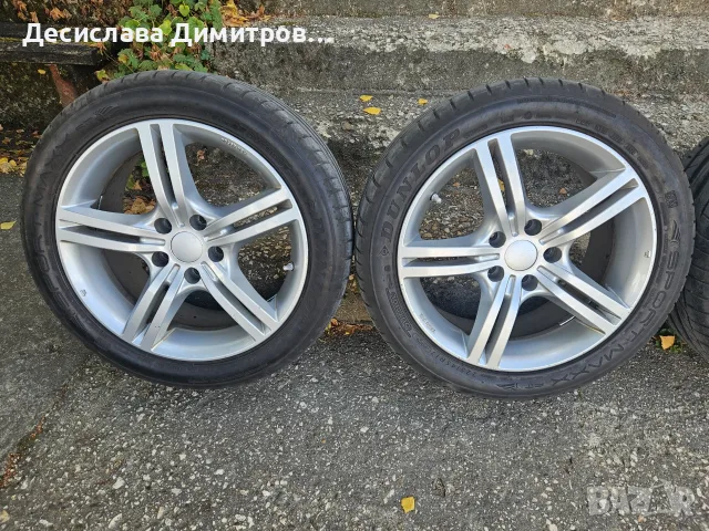 4 бр. лети  джанти 17 ски  5х114.3  7.5J  ет 40, снимка 5 - Гуми и джанти - 56180201