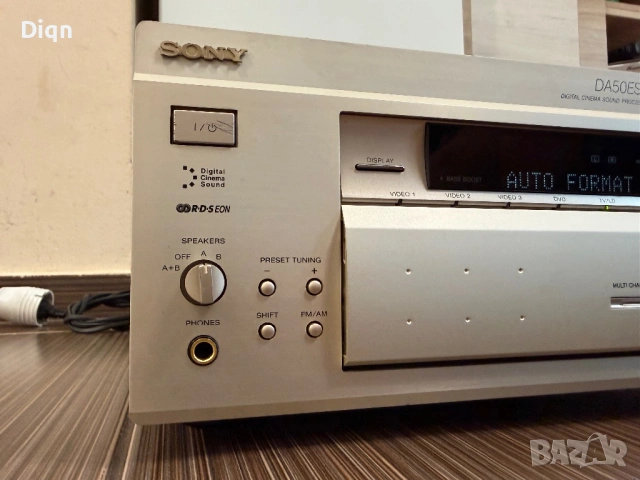 Sony STR-DA50es, снимка 4 - Ресийвъри, усилватели, смесителни пултове - 53728558