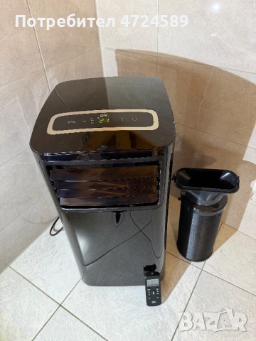 мобилен климатик OK. OAC 7020 BLACK, снимка 2 - Климатици - 53294899